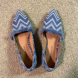 Lucky Brand Denim Style Flats 6